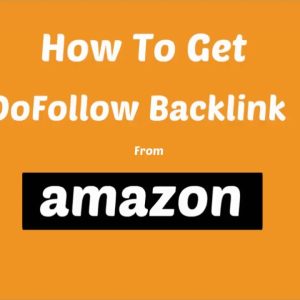 Amazon Backlinks A
