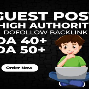 DA 40+ Guest Post Backlink B